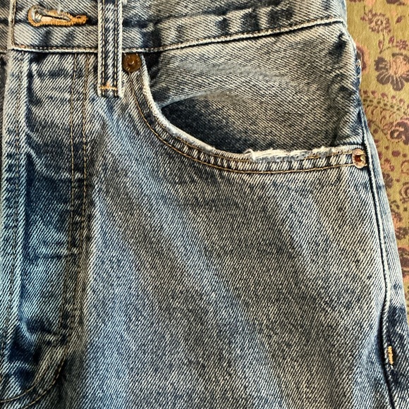 RE/DONE Straight Leg High Rise size 26 - Picture 6 of 9